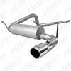 MBRP ARMOR Lite Cat-Back Exhaust, Aluminized Steel - 2007-2011 Jeep Wrangler (JK) 3.8L V6 (4dr) - S5502AL