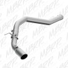 MBRP ARMOR Lite DPF-Back Exhaust, Aluminized Steel - 2016-2019 Nissan Titan XD 5.0L Cummins V8 - S6400AL