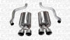 Corsa 14108 Sport Polished Twin 3.5" Dual Rear Axle-Back for 2009-2013 Chevy Corvette C6 6.2L V8