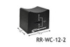Race Ramps 12" of Lift Wheel Cribs Adjustable 6"+6" Stacked - 15.5"L x 12"W (Set of 2) RR-WC-12-2