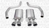 Corsa 14164 Sport Polished Twin 4.0" Dual Rear Axle-Back for 2006-2013 Chevy Corvette C6 ZR1 6.2L V8