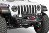 ADD Off-Road Rock Fighter Front Bumper (w/Winch Mount - Hammer Black) for 2018-2025 Wrangler JL #F964902080103