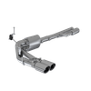 MBRP ARMOR Lite Axle-Back Exhaust, Aluminized Steel - 2019-2026 Chevrolet Silverado 1500 / GMC Sierra 1500 4.3L & 5.3L - S5092AL