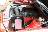 JLT Series 3 Black Textured Cold Air Intake Kit with Red Oiled Filter (Tune Req) for 2005-2009 Ford Mustang GT 4.6L & Bullitt #CAI3-FMG05