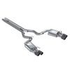 MBRP ARMOR Pro Cat-Back Exhaust, T304 Stainless Steel - 2018-2023 Ford Mustang GT 5.0L - S72093CF