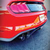 MBRP ARMOR Pro Cat-Back Exhaust, T304 Stainless Steel - 2018-2023 Ford Mustang GT 5.0L - S72093CF