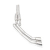Stainless Works 2019+ Chevy Silverado 5.3L / 6.2L & 2019+ GMC Sierra 5.3L / 6.2L Redline Exhaust Passenger Side Exit Dual Polished Tip (Performance Connect) #CT19CBR