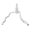 Stainless Works 2019+ Chevy Silverado 5.3L & 2019+ GMC Sierra 5.3L Legend Exhaust Dual Exit Under Rear Bumper - Use Factory Tips (Factory Connect) #CT19CBUBYL