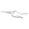 Stainless Works 2019+ Chevy Silverado 5.3L & 2019+ GMC Sierra 5.3L Legend Exhaust Dual Exit Under Rear Bumper - Use Factory Tips (Factory Connect) #CT19CBUBYL