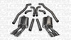 Corsa 14971 Sport Polished Twin 4.0" Dual Rear Cat-Back + X-Pipe for 2012-2015 Chevy Camaro ZL1 Coupe 6.2L V8