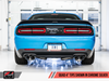 AWE Touring Edition 3" Cat-Back Exhaust for 2015-2020 Challenger SRT 6.4L / Hellcat 6.2L SC -  Resonated - Chrome Silver 4" Quad Tips - 3015-42138