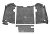 BEDRUG Bed Mat Rear Cargo Liner Kit (Includes Tailgate) for 1997-2006 JEEP TJ - BRTJ97R