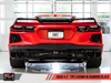 AWE Tuning Track Edition Exhaust (Quad Diamond Black Tips) for 2020-2025 Chevrolet Corvette C8 Stingray & E-Ray - 3020-43086
