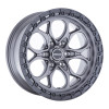 Weld Off-Road Ledge 6 Wheel Satin Gunmetal 20x10 | 6x139.7 BC (6x5.5) | -18 Offset - fits Chevrolet Silverado 1500 1999-2026, GMC Sierra 1500 1999-2026, Chevrolet Tahoe 1992-2026, Chevrolet Suburban 1992-2026, GMC Yukon 1992-2026, and 25 more
