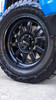 Weld Off-Road Wheel Satin Black 20x9 | 6x139.7 BC (6x5.5) | +0 Offset - fits Chevrolet Silverado 1500 1999-2026, GMC Sierra 1500 1999-2026, Chevrolet Tahoe 1992-2026, Chevrolet Suburban 1992-2026, GMC Yukon 1992-2026, and 25 more