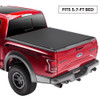 TruXedo Pro X15 Soft Roll-Up Tonneau Cover for 2015-2025 Ford F-150 / 2017-2025 Ford Raptor 5'7 inch Short Bed - Part #1497701