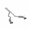 MBRP ARMOR Lite Cat-Back Exhaust, Aluminized Steel - 2020-2025 Ford Explorer ST/Platinum / Lincoln Aviator 3.0L EcoBoost - S5205AL
