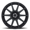 Method Race Wheels MR501 | Rally Matte Black Wheel 17x8 | 5x108 BC (5x4.25) | +42 Offset - fits Ford Maverick 2022-2026, and 4 more