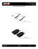 BORLA 3" Connection Pipes (ATAK Sound Level) with SwitchFire X-Pipe for 2021-2024 Ram TRX | 2027+ SRT TRX - 60717