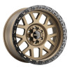 WELD Off-Road Wheel 20x10 Cinch W115 Satin Bronze with Satin Black Lip | 6x139.7 | -18 Offset | 4.75 Backspace | 2021-2024 Ford Bronco | W11500098476