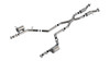 Borla 3" S-Type Cat-Back Exhaust for 2021-2024 Dodge Durango Hellcat SRT (Uses OEM Tips) - 140887