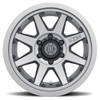 ICON Rebound Pro Wheels Titanium Wheel 17x8.5 | 5x127 BC (5x5) | -6 Offset - fits Jeep Wrangler JL 2018-2026, Jeep Wrangler JK 2007-2018, Jeep Gladiator JT 2020-2026, Jeep Commander 2006-2010, Chevrolet C/K1500 2WD 1967-1998, and 7 more