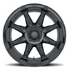 ICON Bandit Wheels Gloss Black Wheel 20x10 | 5x127 BC (5x5) | -24 Offset - fits Jeep Grand Cherokee SRT 2006-2021, Jeep Grand Cherokee Trackhawk 2018-2021, Dodge Durango SRT 2018-2026, Jeep Wrangler JL 2018-2026, Jeep Wrangler JK 2007-2018, and 10 more