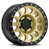 Method Race Wheels | MR315 | GOLD / BLACK STREET LOC | 17x8.5 | 0 Offset | 4.75 Backspacing | 6x5.5 | MR31578560100