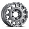 Method Race Wheels MR107 GLOSS TITANIUM Wheel 16x7 | 5x150 BC | +30 Offset | 5.3 Backspacing - fits Toyota Land Cruiser 1998-2021, Toyota Tundra 2000-2021, Toyota Sequoia 2001-2022, Lexus LX470 1998-2007, Lexus LX570 2008-2021