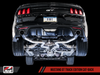 AWE Tuning 2015-2017 S550 Mustang GT Cat-back Exhaust - Track Edition (Chrome Silver Tips) - 3020-32028