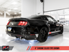 AWE Tuning 2015-2017 S550 Mustang GT Cat-back Exhaust | Track Edition (Chrome Silver Tips) | 3020-32028