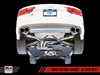 AWE Tuning Audi C7 / C7.5 S6 4.0T Track Edition Exhaust - Chrome Silver Tips - 3020-42042
