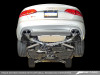 AWE Tuning Audi B8.5 S4 3.0T Track Edition Exhaust - Diamond Black Tips (102mm) - 3020-43026