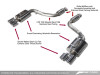 AWE Tuning Panamera 2/4 Touring Edition Exhaust (2011-2013) - w/Chrome Silver Tips - 3015-42060