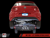 AWE Tuning VW MK7 Golf 1.8T Touring Edition Exhaust w/Diamond Black Tips (90mm) - 3015-23044