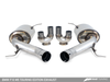 AWE Tuning BMW F10 M5 Touring Edition Axle-Back Exhaust Chrome Silver Tips - 3015-42062