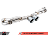 AWE Tuning Porsche 991 GT3 / RS SwitchPath Exhaust - Chrome Silver Tips - 3025-32016