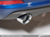 AWE Tuning Audi 8V A3 Touring Edition Exhaust - Dual Outlet Chrome Silver 90 mm Tips - 3015-32056