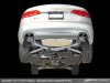 AWE Tuning Audi B8 / B8.5 S4 3.0T Touring Edition Exhaust - Chrome Silver Tips (90mm) - 3010-42018