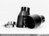 AWE Tuning Audi C7.5 A6 3.0T Touring Edition Exhaust - Quad Outlet Diamond Black Tips - 3015-43076