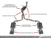 AWE Tuning Audi B8 2009-2012 A4 Touring Edition Exhaust | Quad Tip Diamond Black Tips | 3015-43020