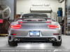 AWE Tuning Porsche 991.1 Turbo Performance Exhaust and High-Flow Cats - Silver Quad Tips - 3015-42040