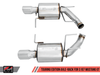 AWE Tuning 2011-2014 S197 Mustang GT | 2011-2012 GT500 5.4L Axle-back Exhaust | Touring Edition (Chrome Silver Tips) | 3015-32094