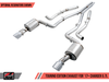 AWE Tuning 2017-2023 Dodge Charger 5.7 Touring Edition Exhaust | Non-Resonated | Chrome Silver Tips | 3020-32060