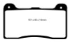 EBC Brakes Yellowstuff Performance Brake Pads ebcDP4039R
