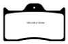 EBC Brakes Yellowstuff Performance Brake Pads ebcDP4038R