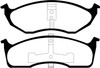 EBC 99-04 Chrysler 300M 3.5 Yellowstuff Front Brake Pads