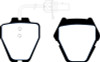 EBC 99-01 Audi A6 Quattro 2.7 Twin Turbo Sedan (8 Pad Set) Redstuff Front Brake Pads