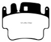 EBC 98-05 Porsche 911 (996) (Cast Iron Rotor only) 3.4 Carrera 2 Redstuff Front Brake Pads