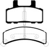 EBC 97-99 Cadillac Deville 4.6 (Rear Drums) Yellowstuff Front Brake Pads
